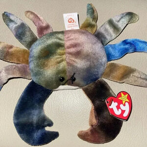 1996 TY BEANIE BABY Claude the Crab Rare Original Retired